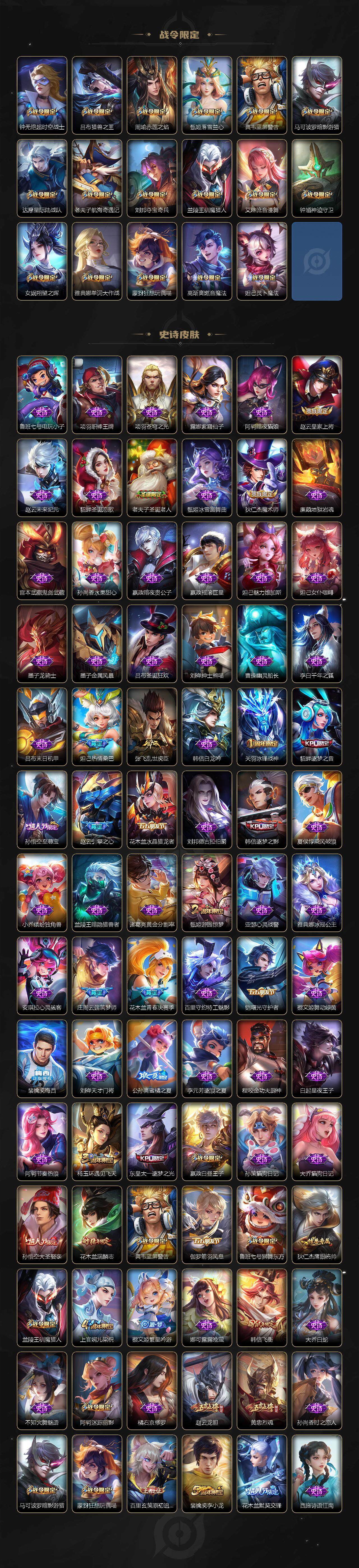 WZLX3410317王者荣耀账号详情图4