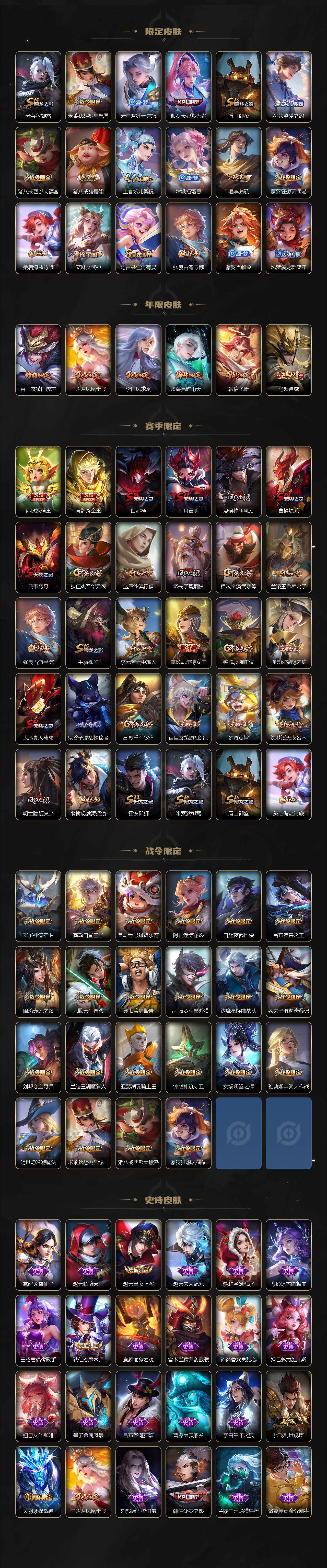 WZLE3413683王者荣耀账号详情图2 WZLE3413683王者荣耀账号详情图2