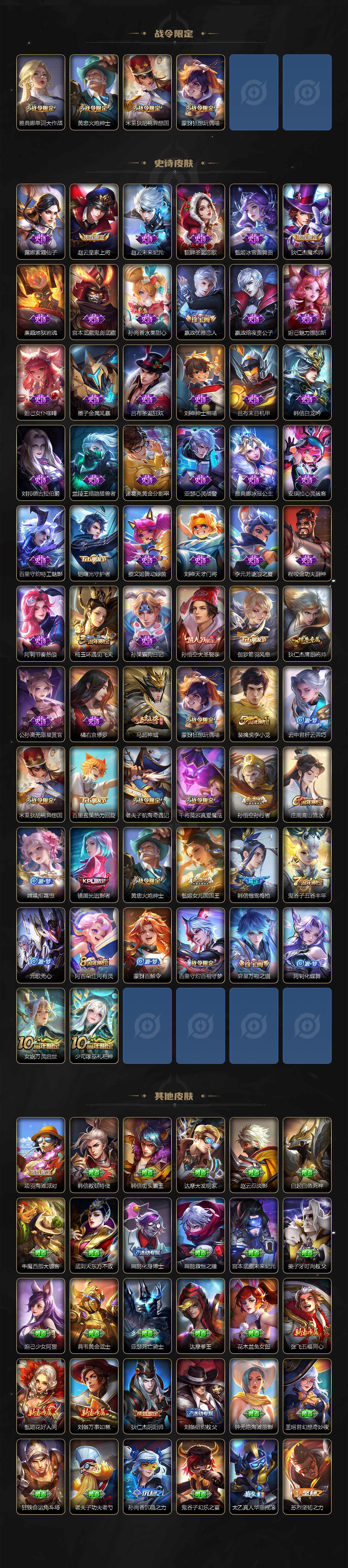 WZJZ3414886王者荣耀账号详情图3 WZJZ3414886王者荣耀账号详情图3