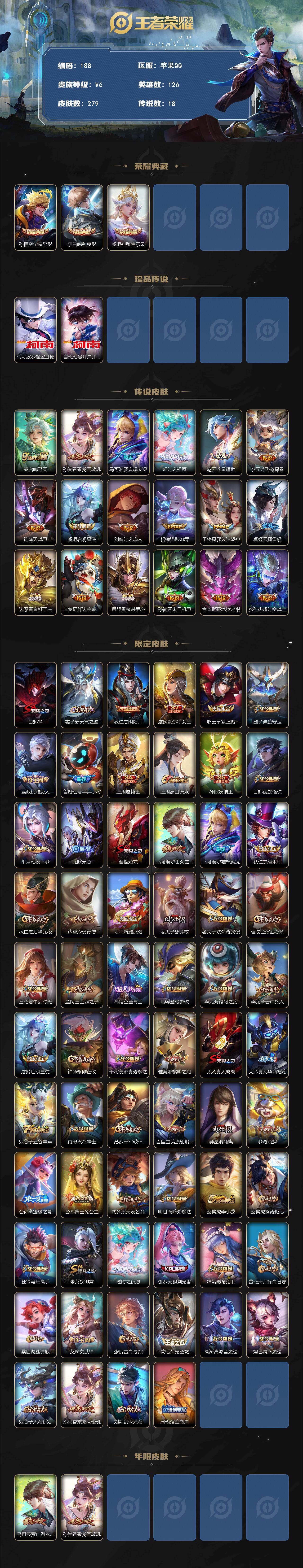 WZCMW495768王者荣耀账号详情图2