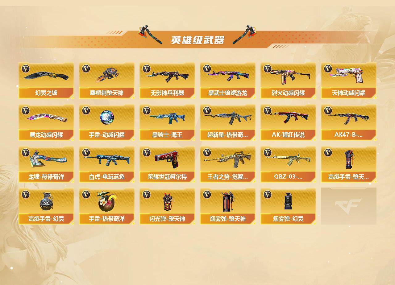 CFCMW370262穿越火线账号详情图3 CFCMW370262穿越火线账号详情图3