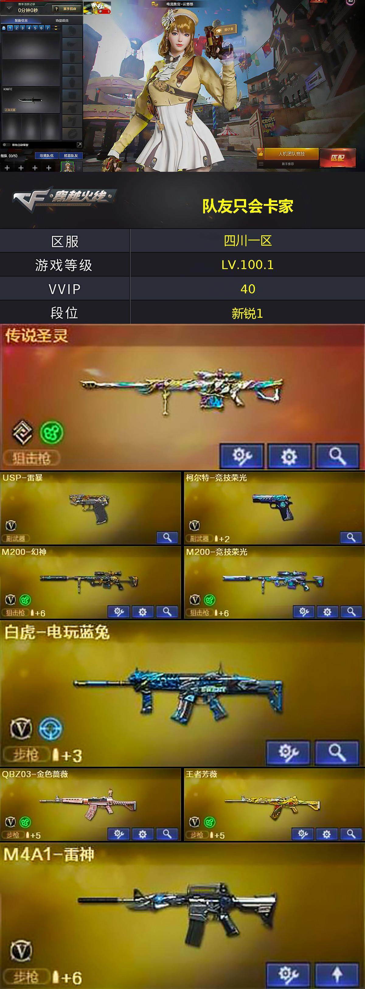 CFQM367483穿越火线账号详情图3 CFQM367483穿越火线账号详情图3