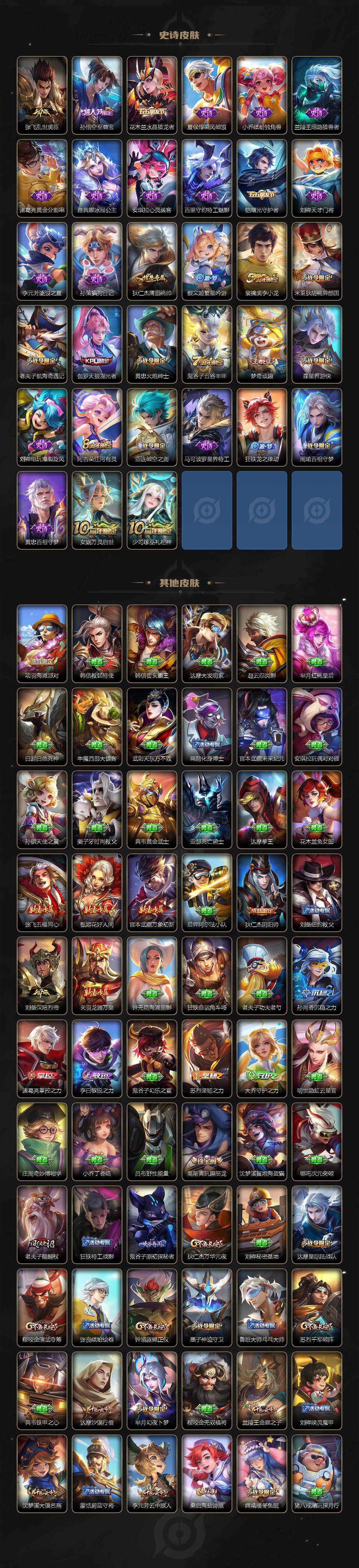 WZLE3413672王者荣耀账号详情图2 WZLE3413672王者荣耀账号详情图2