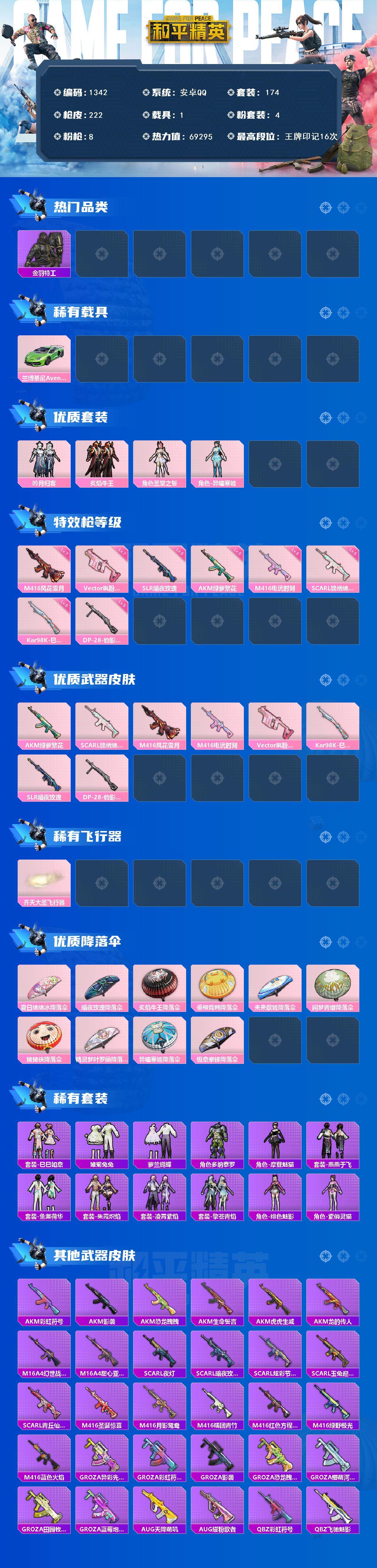 HPCMW3427592和平精英账号详情图2 HPCMW3427592和平精英账号详情图2