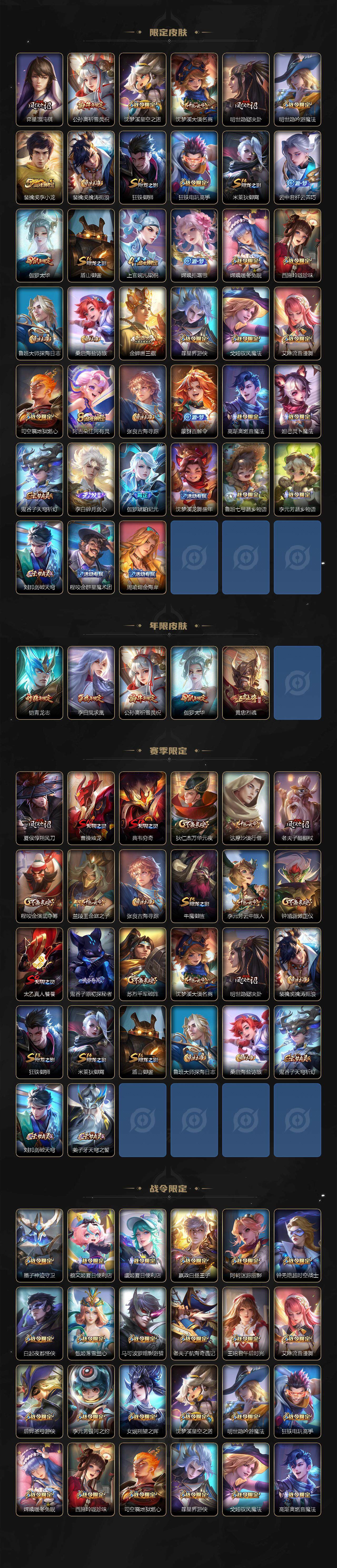 WZ0349777王者荣耀账号详情图3 WZ0349777王者荣耀账号详情图3