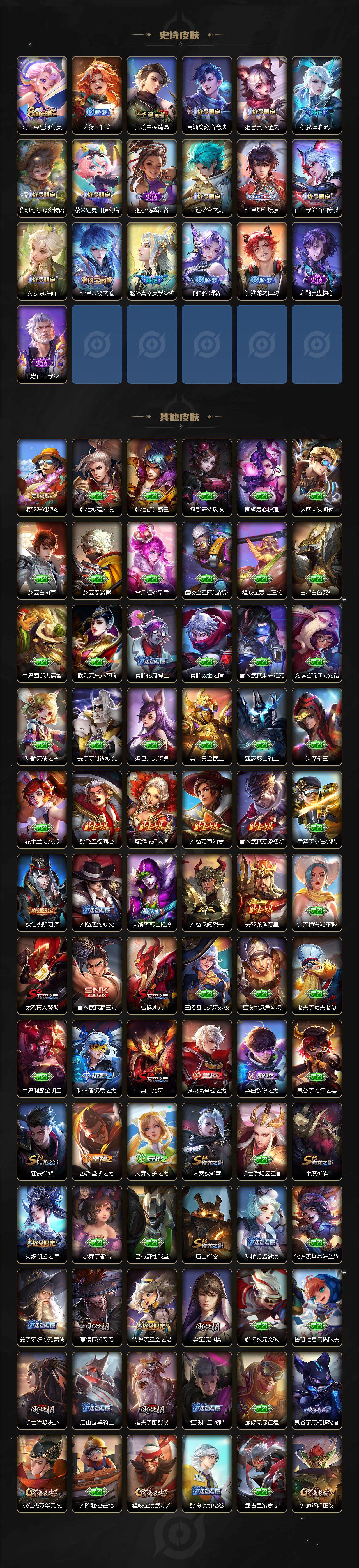 WZ0349777王者荣耀账号详情图5 WZ0349777王者荣耀账号详情图5