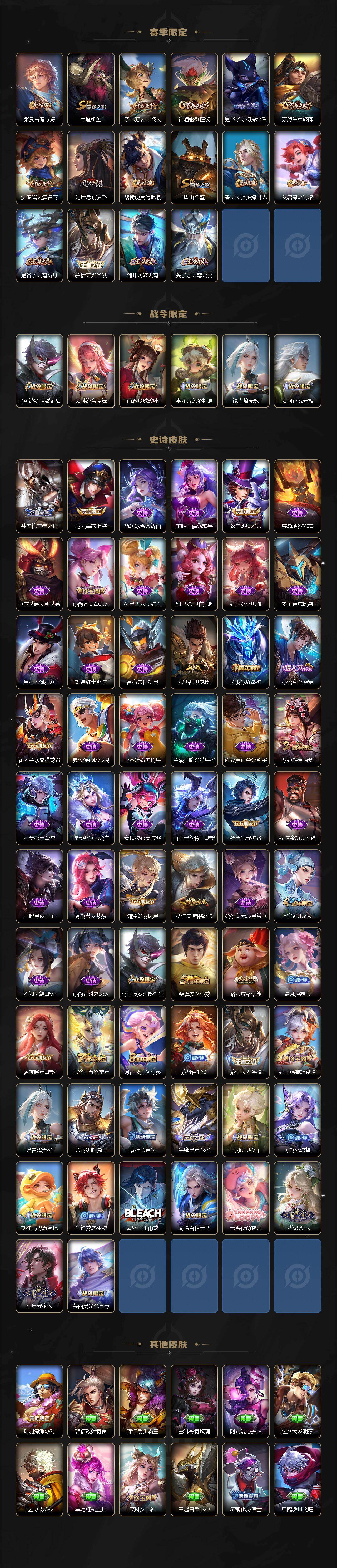 WZ0349713王者荣耀账号详情图3 WZ0349713王者荣耀账号详情图3