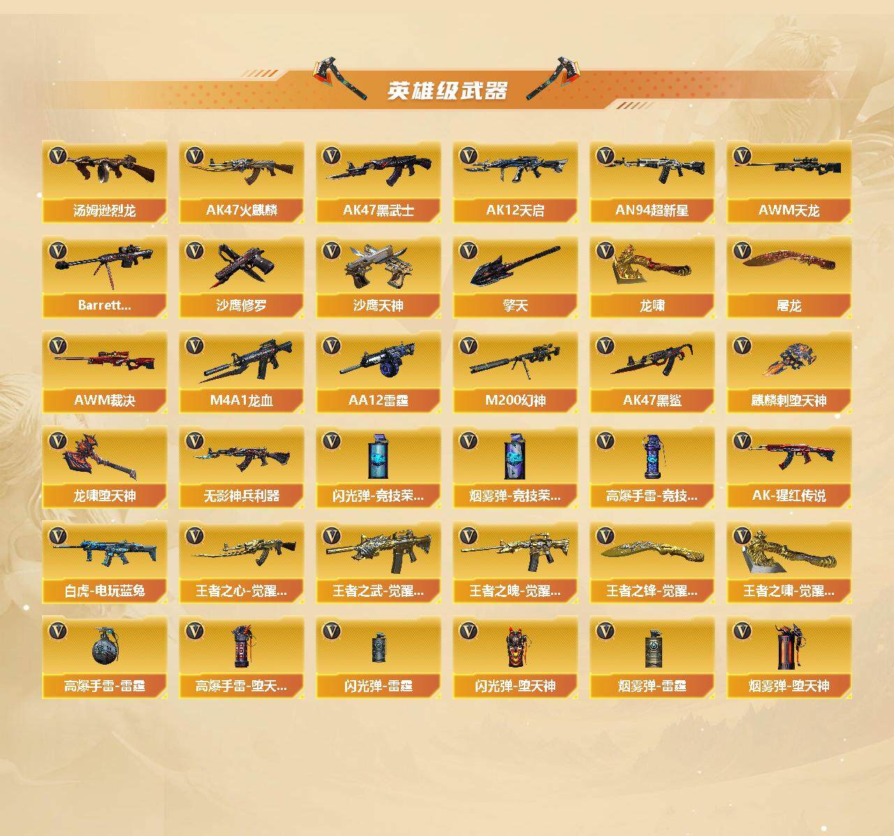 CFLX369115穿越火线账号详情图3 CFLX369115穿越火线账号详情图3