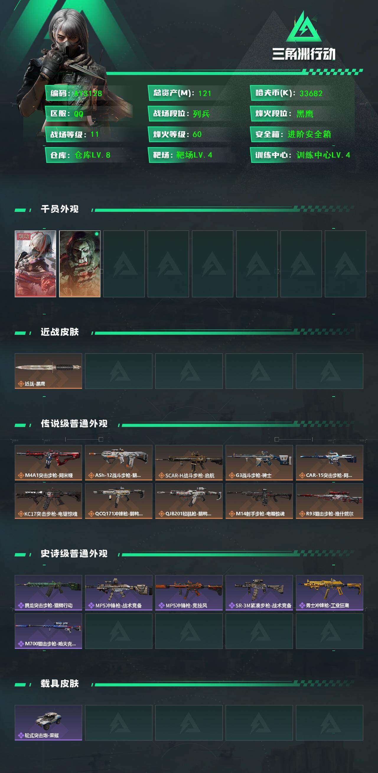 SJZCMW396792三角洲行动账号详情图3