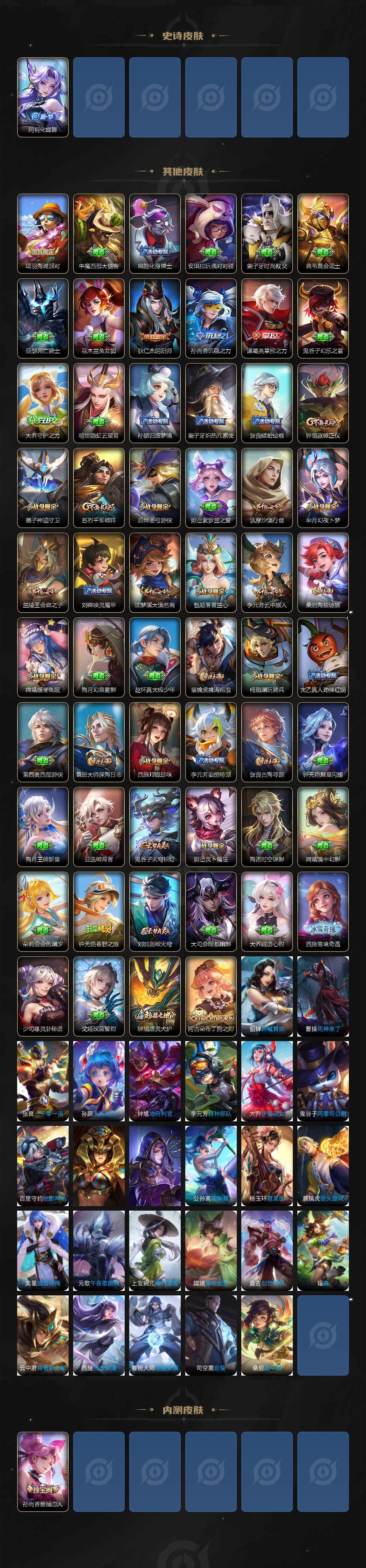 WZXS3432616王者荣耀账号详情图4 WZXS3432616王者荣耀账号详情图4