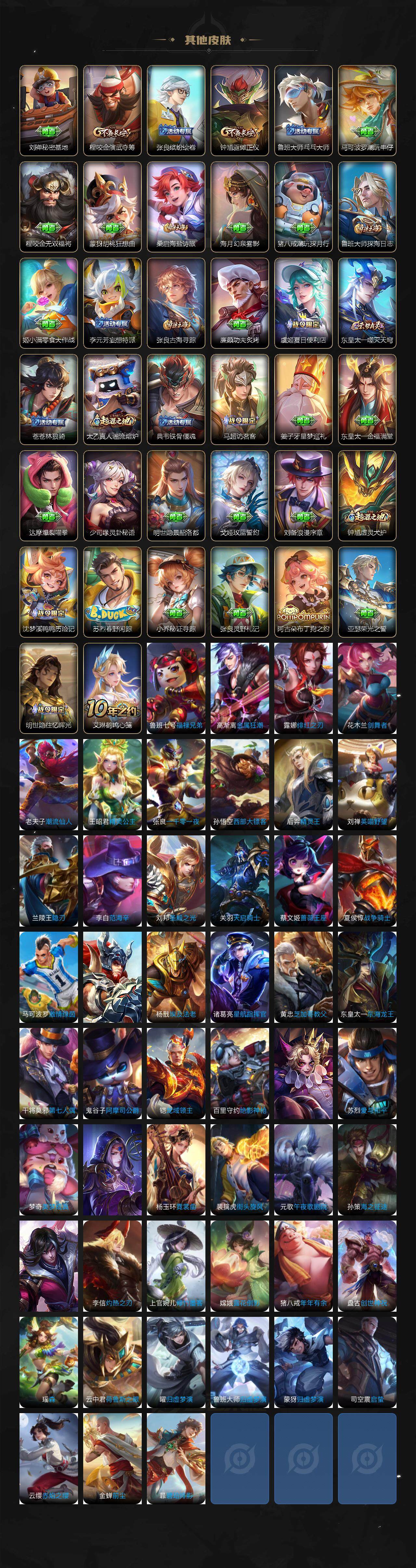 WZ0349814王者荣耀账号详情图4 WZ0349814王者荣耀账号详情图4