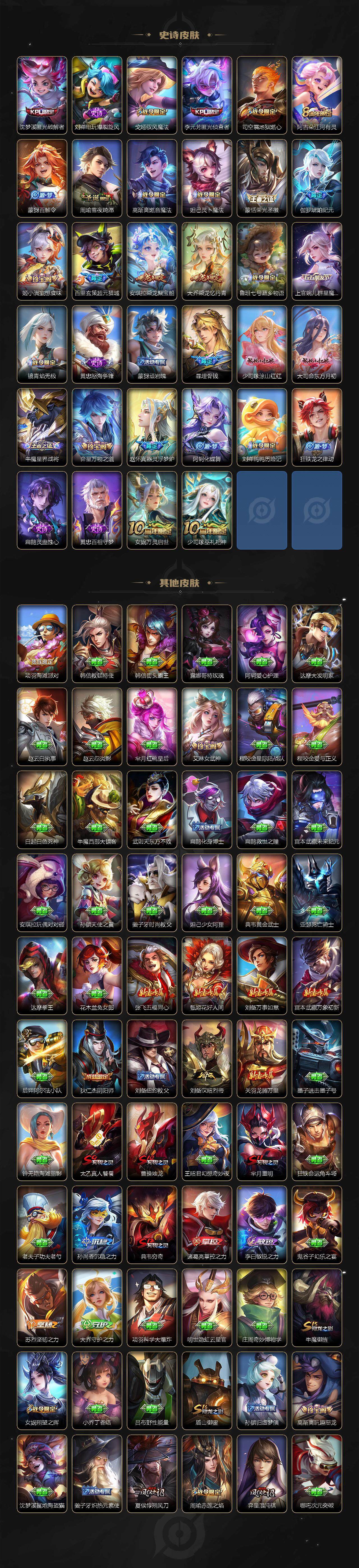 WZLX3415772王者荣耀账号详情图5 WZLX3415772王者荣耀账号详情图5