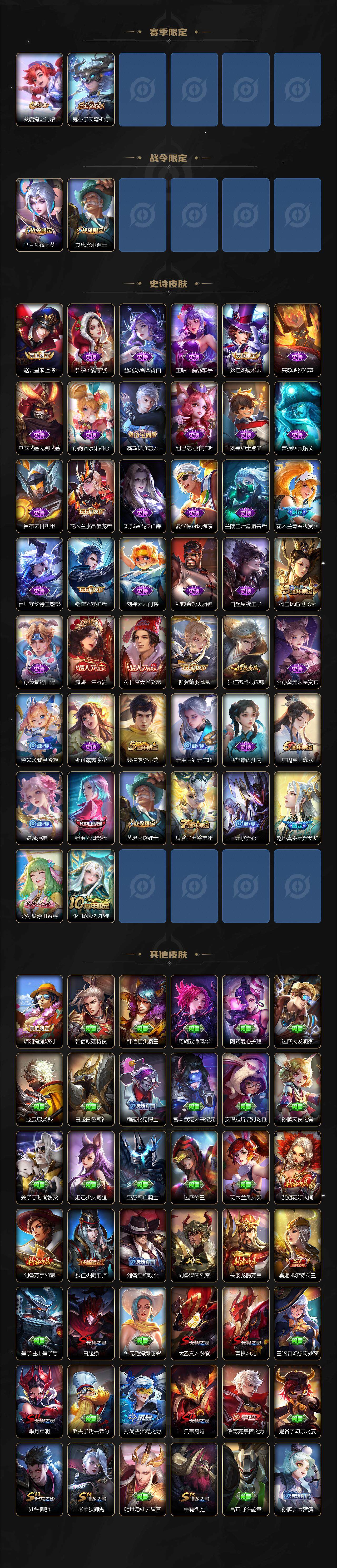 WZLE3415751王者荣耀账号详情图3 WZLE3415751王者荣耀账号详情图3