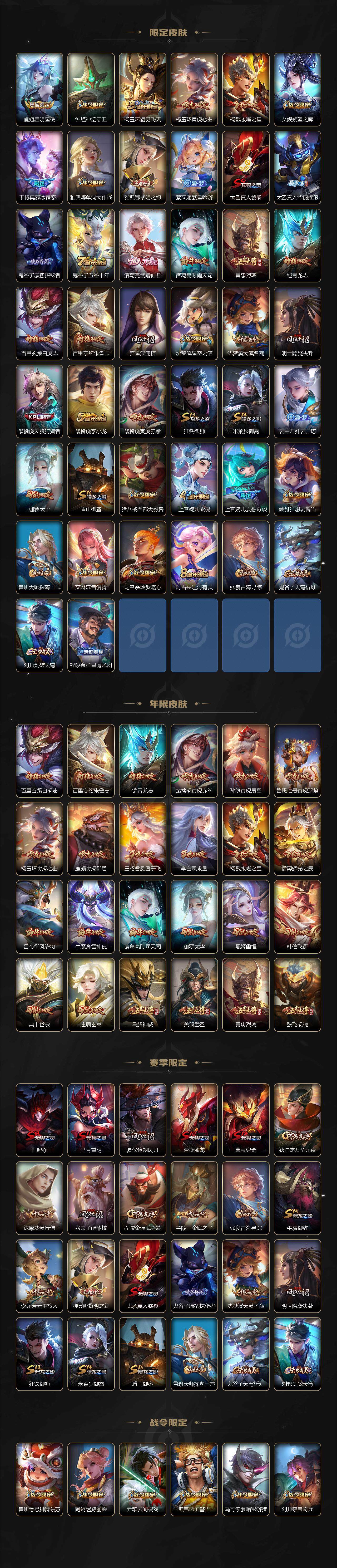 WZLE3415836王者荣耀账号详情图3 WZLE3415836王者荣耀账号详情图3