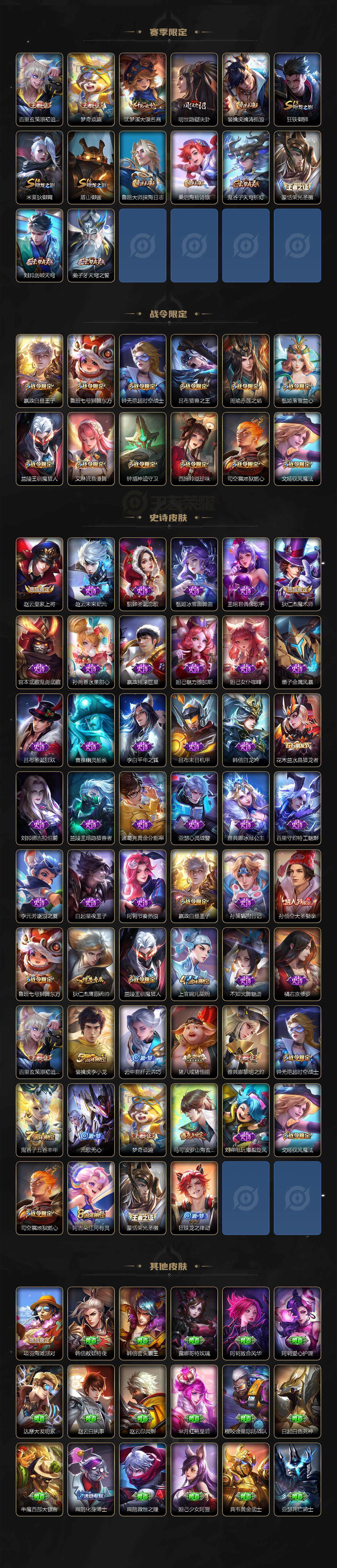 WZCMW3410430王者荣耀账号详情图3 WZCMW3410430王者荣耀账号详情图3