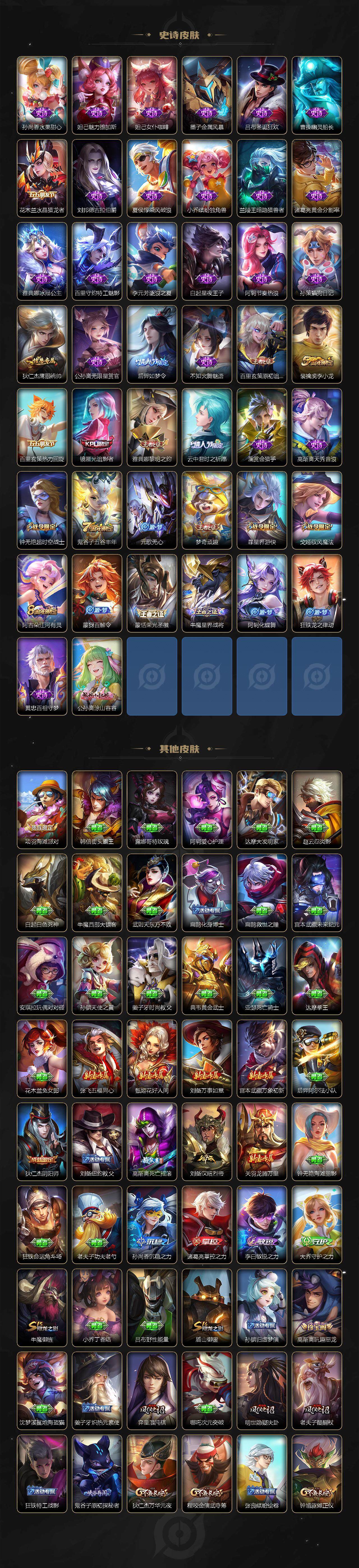 WZQM3411000王者荣耀账号详情图4 WZQM3411000王者荣耀账号详情图4