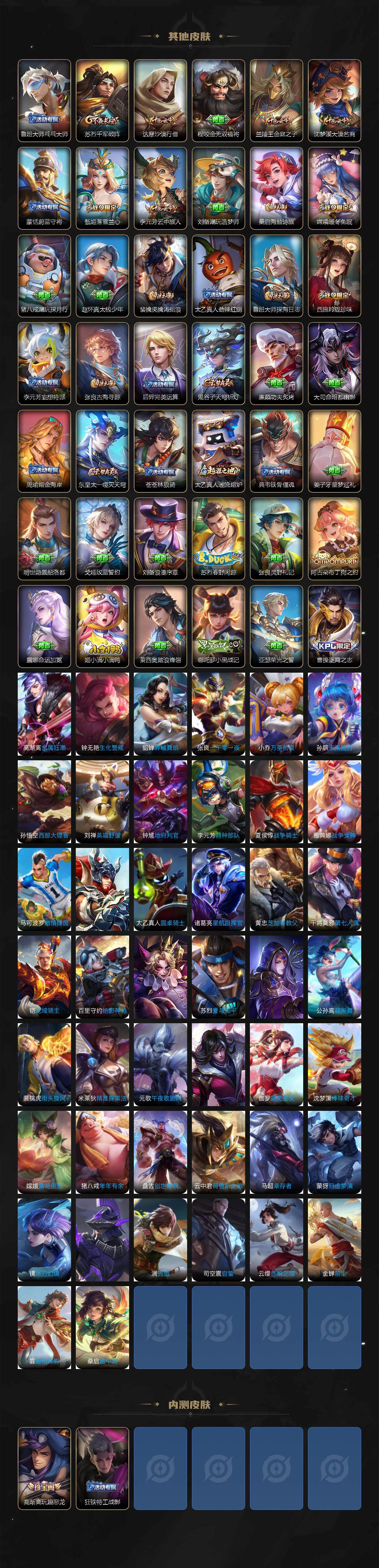 WZQM3411000王者荣耀账号详情图5 WZQM3411000王者荣耀账号详情图5