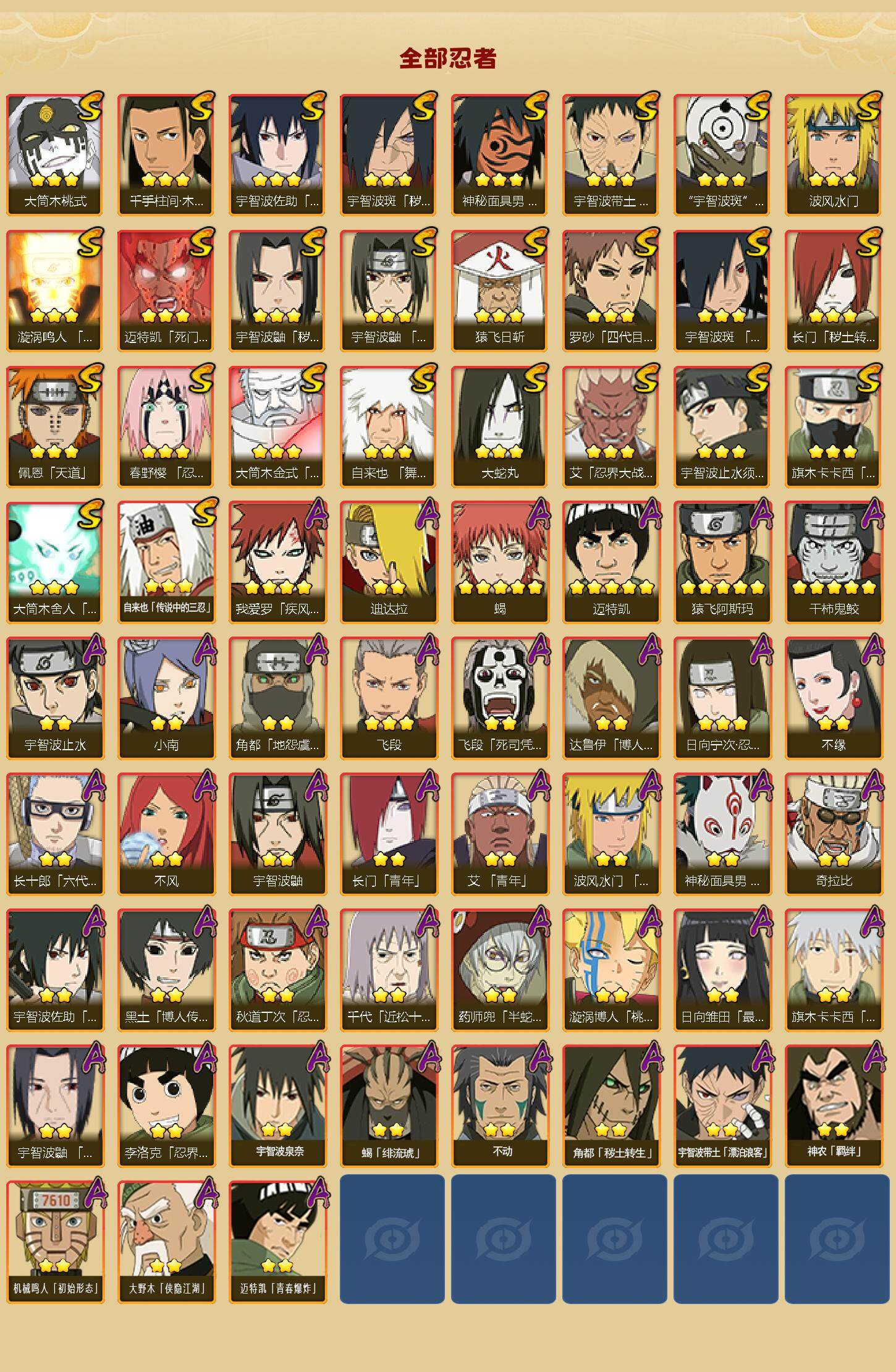 HYEY338503火影忍者账号详情图2 HYEY338503火影忍者账号详情图2