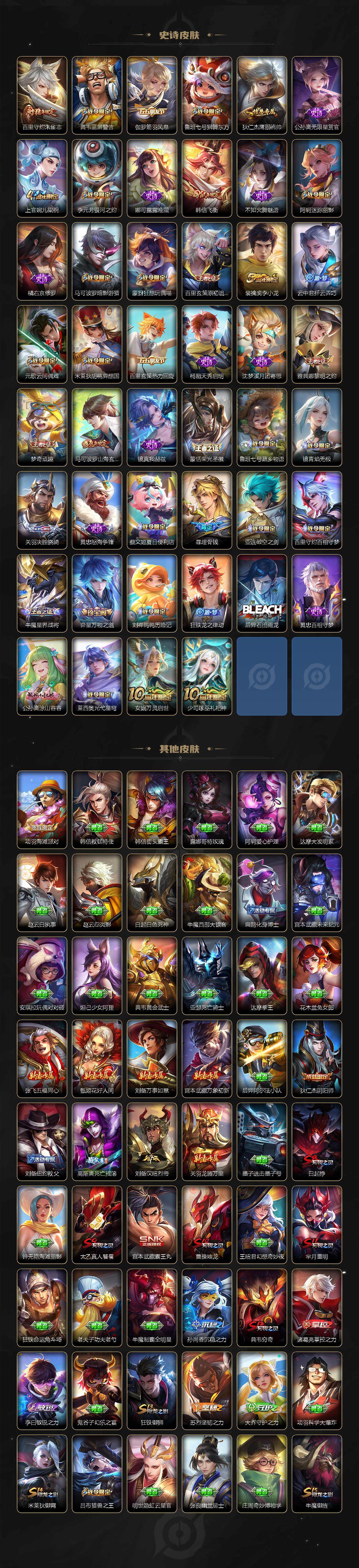 WZLE3415782王者荣耀账号详情图4 WZLE3415782王者荣耀账号详情图4