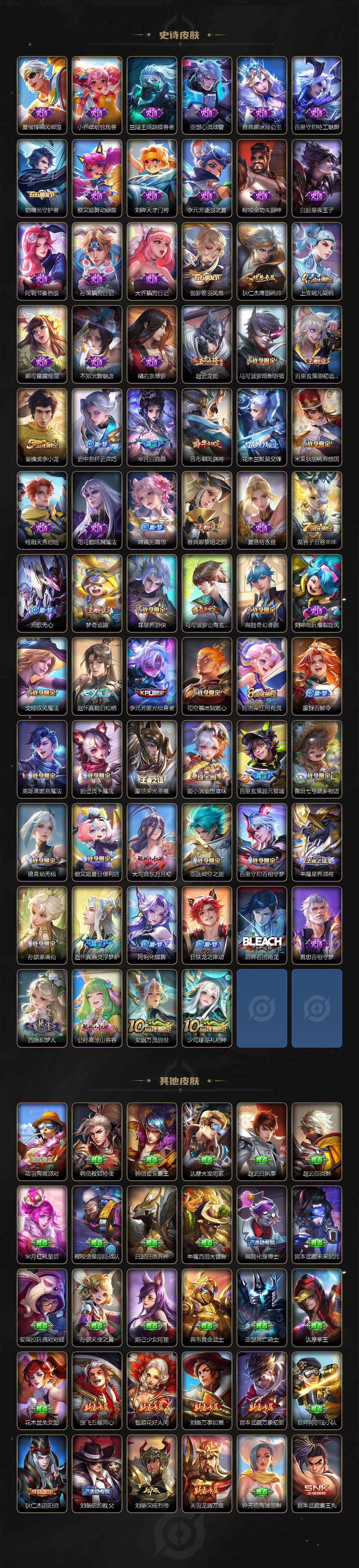 WZXS3444247王者荣耀账号详情图3 WZXS3444247王者荣耀账号详情图3