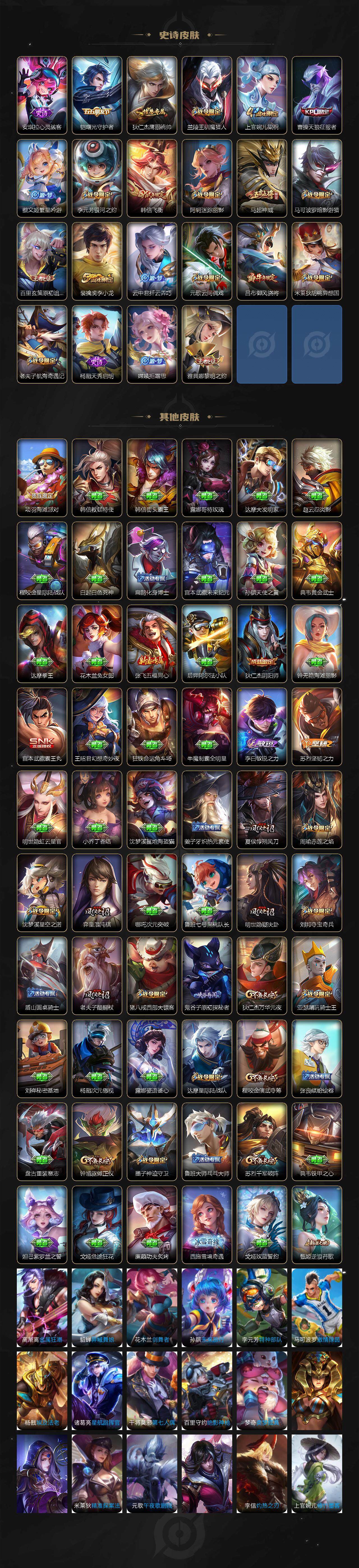 WZLE3411311王者荣耀账号详情图3 WZLE3411311王者荣耀账号详情图3