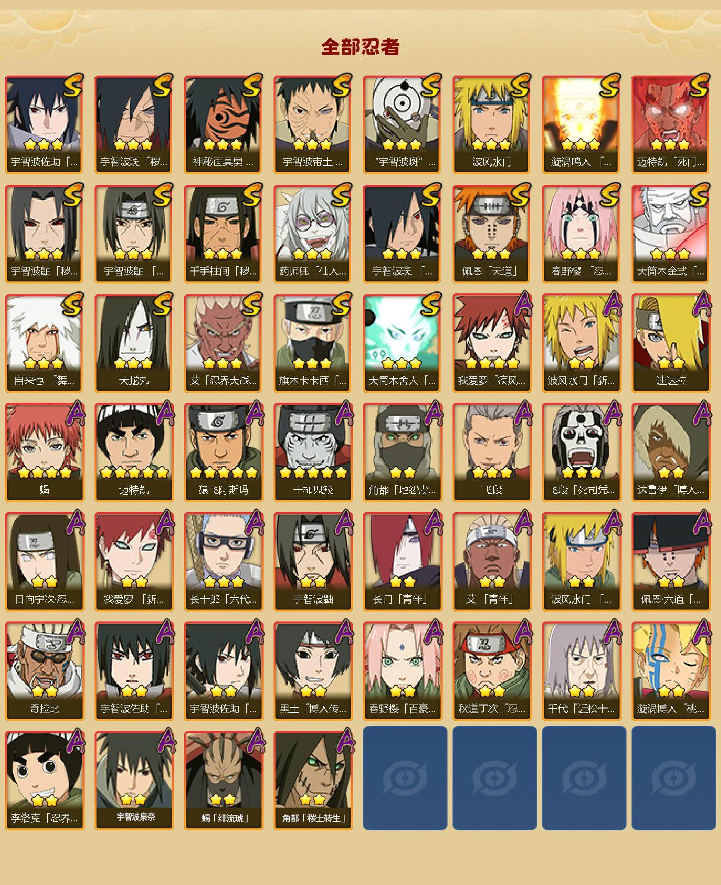 HYEY338344火影忍者账号详情图2 HYEY338344火影忍者账号详情图2