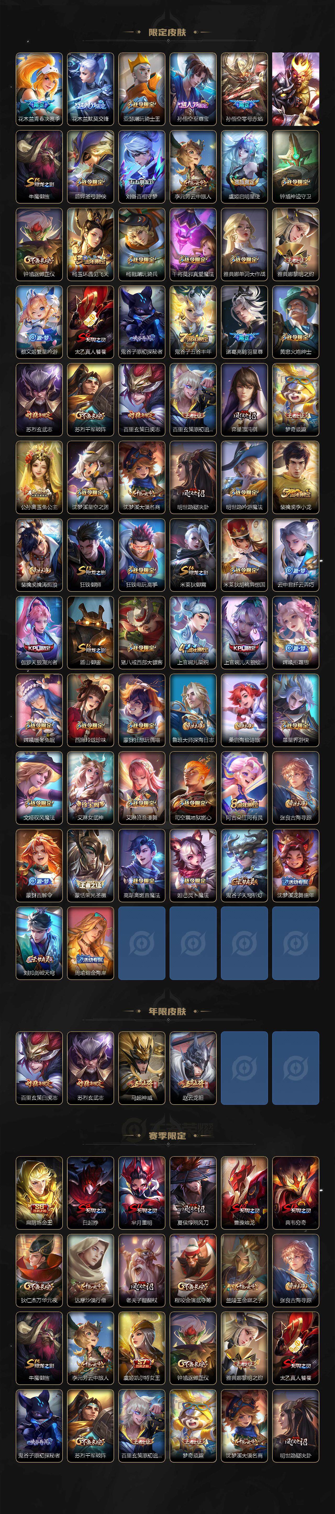 WZLE3415786王者荣耀账号详情图3 WZLE3415786王者荣耀账号详情图3