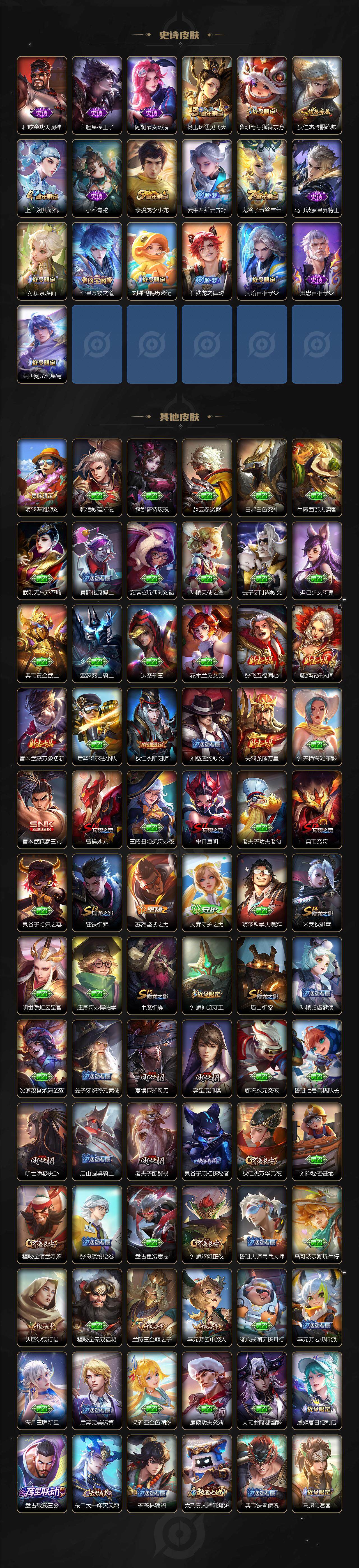 WZXS3436328王者荣耀账号详情图2 WZXS3436328王者荣耀账号详情图2