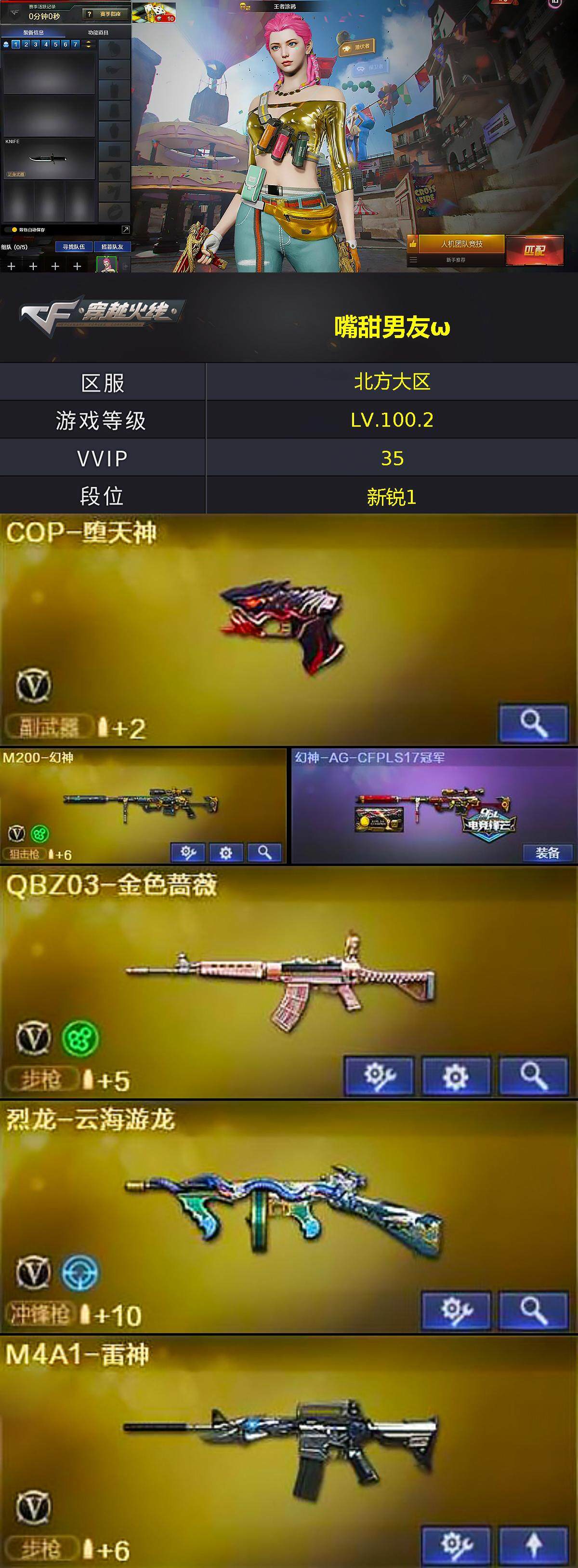 CFQM368768穿越火线账号详情图3 CFQM368768穿越火线账号详情图3