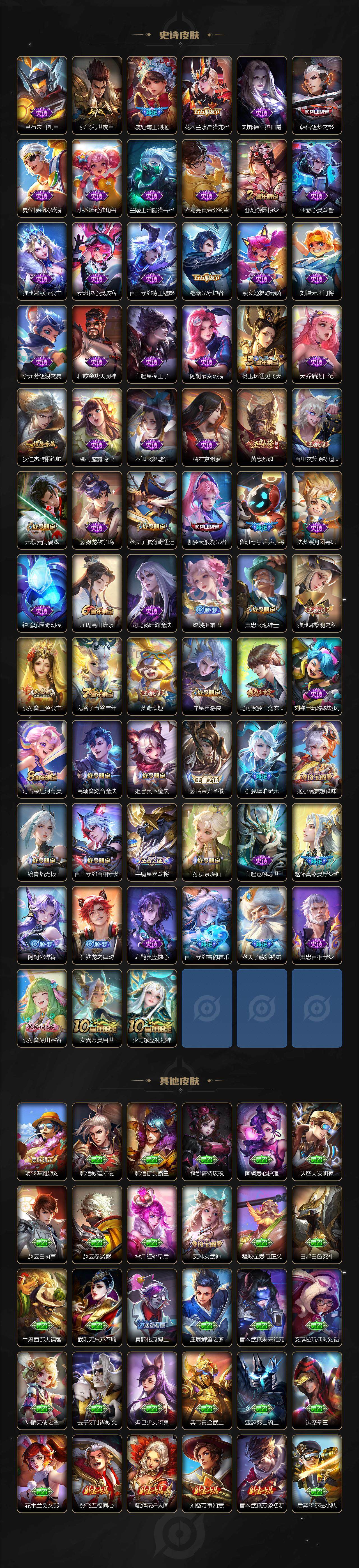 WZCMW3427443王者荣耀账号详情图3 WZCMW3427443王者荣耀账号详情图3