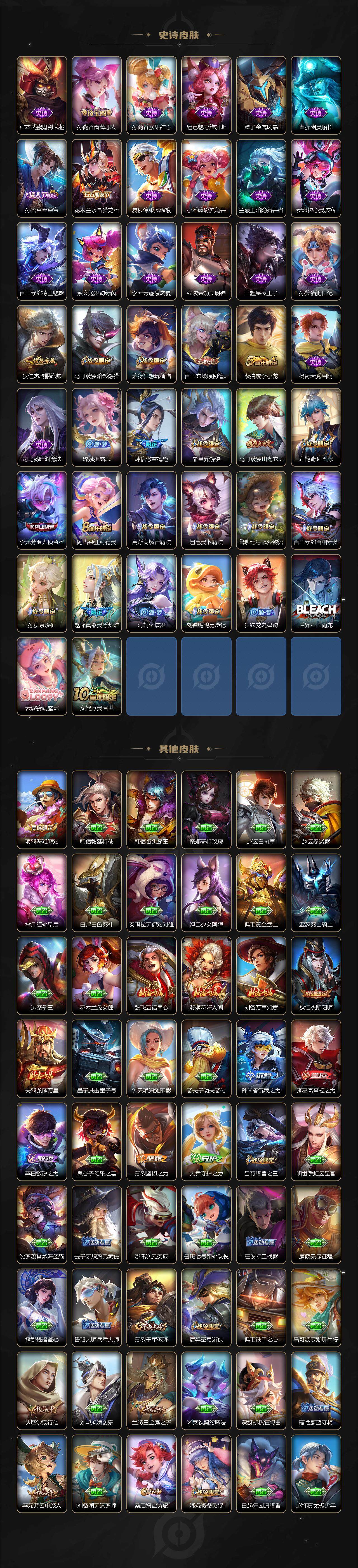 WZEY3413906王者荣耀账号详情图2 WZEY3413906王者荣耀账号详情图2