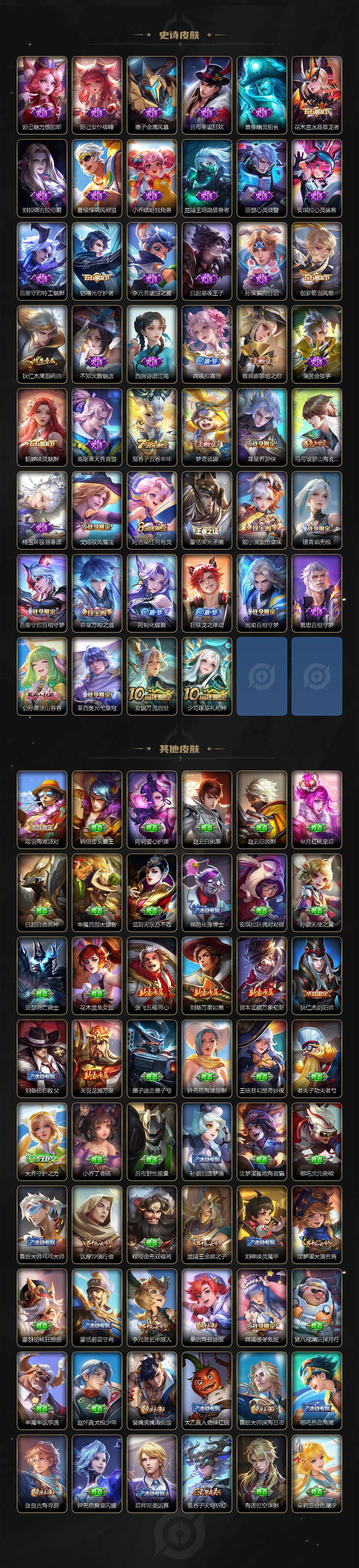 WZLFY3413929王者荣耀账号详情图2 WZLFY3413929王者荣耀账号详情图2