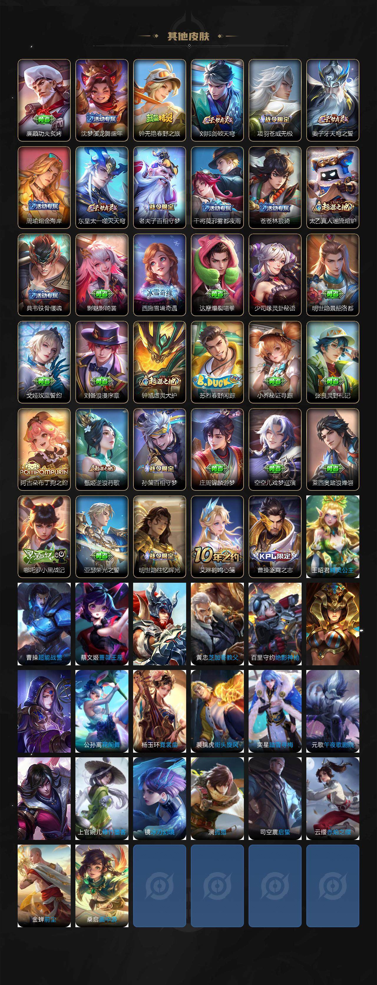 WZLFY3413929王者荣耀账号详情图3 WZLFY3413929王者荣耀账号详情图3