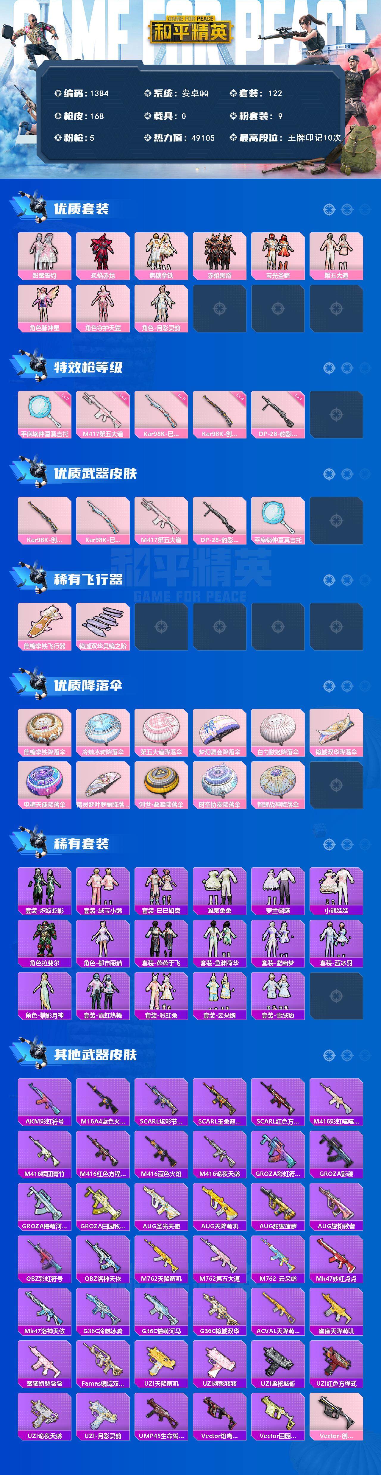 HPCMW3428180和平精英账号详情图2 HPCMW3428180和平精英账号详情图2