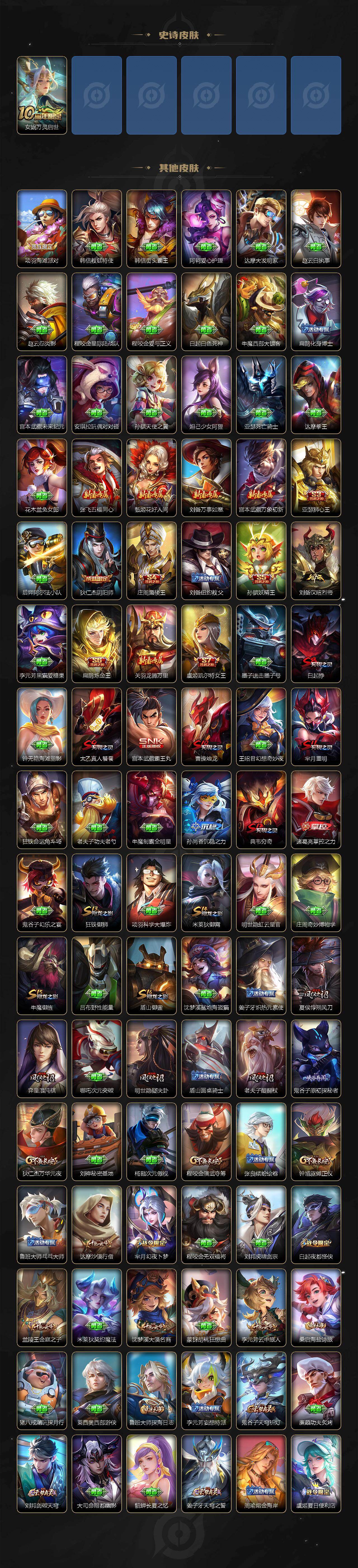 WZ0349665王者荣耀账号详情图4 WZ0349665王者荣耀账号详情图4