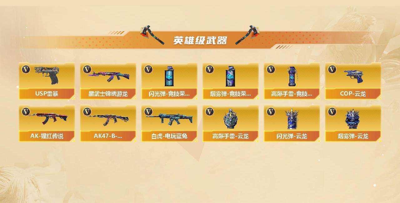 CFLX369153穿越火线账号详情图3 CFLX369153穿越火线账号详情图3