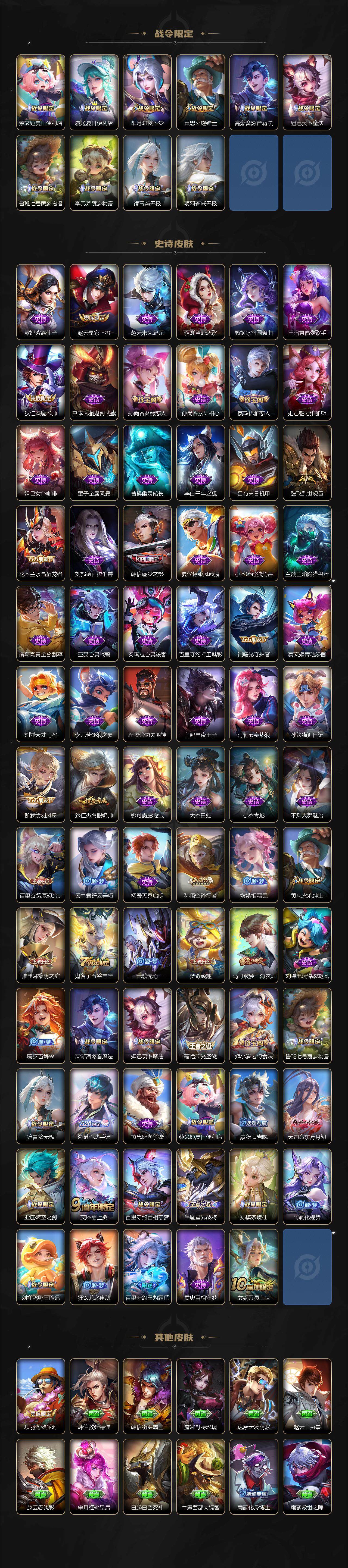 WZXS3438951王者荣耀账号详情图2