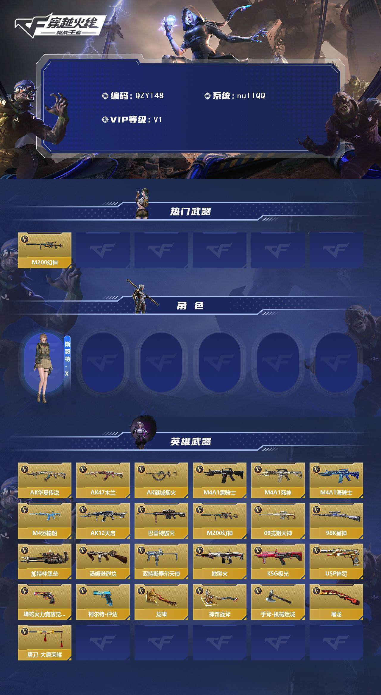 CFMEY369791枪战王者账号详情图2 CFMEY369791枪战王者账号详情图2