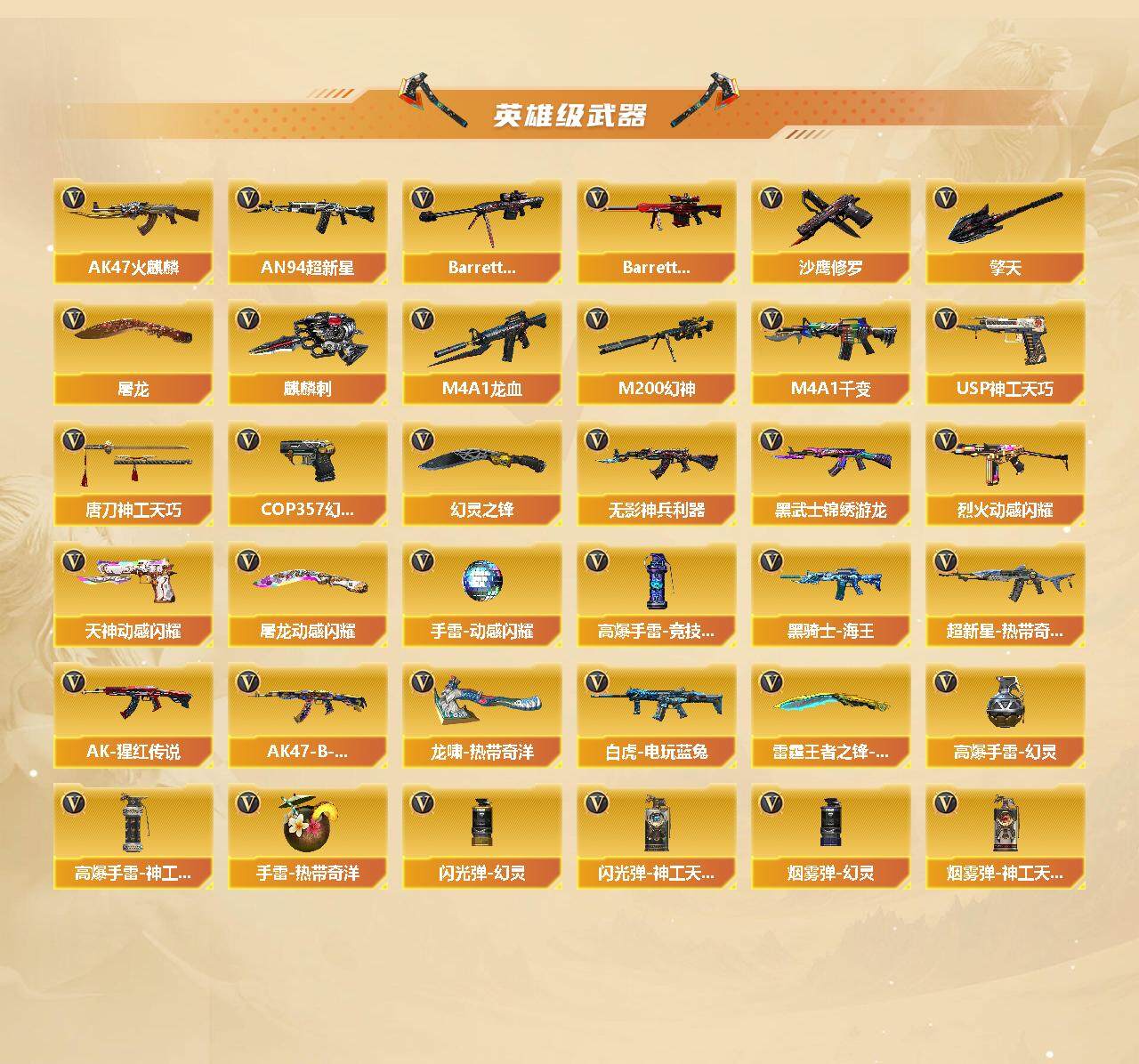 CFCMW370521穿越火线账号详情图3 CFCMW370521穿越火线账号详情图3