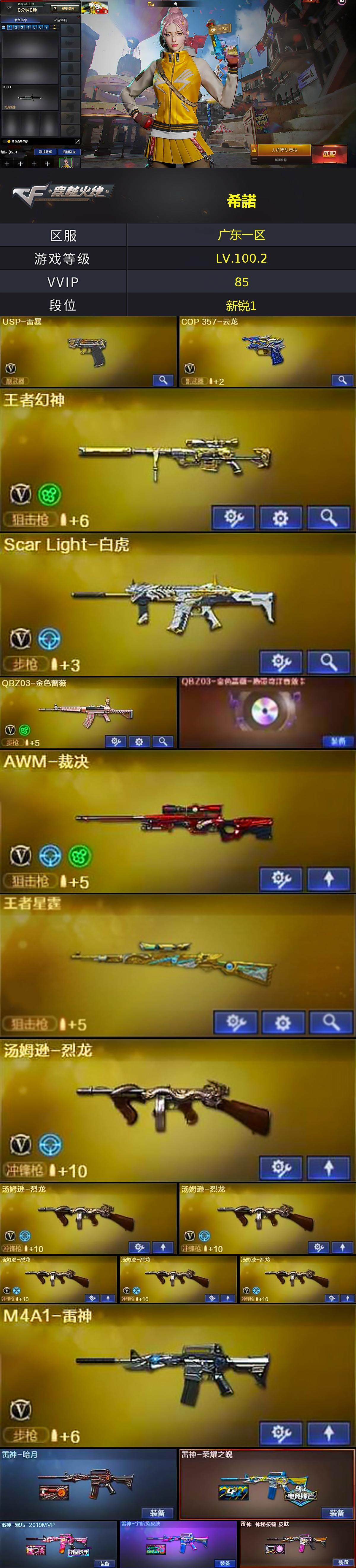 CFQM370595穿越火线账号详情图5 CFQM370595穿越火线账号详情图5