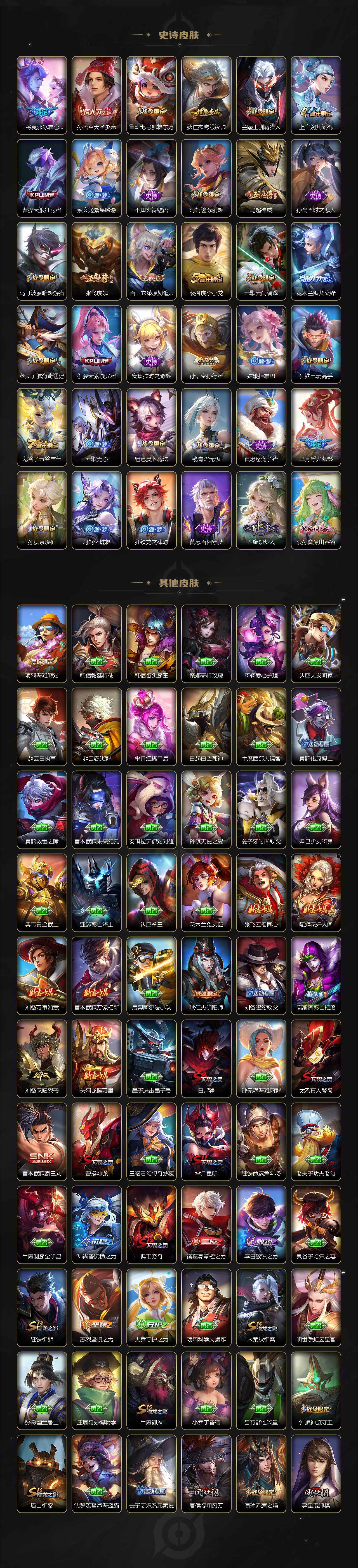 WZLE3431555王者荣耀账号详情图4