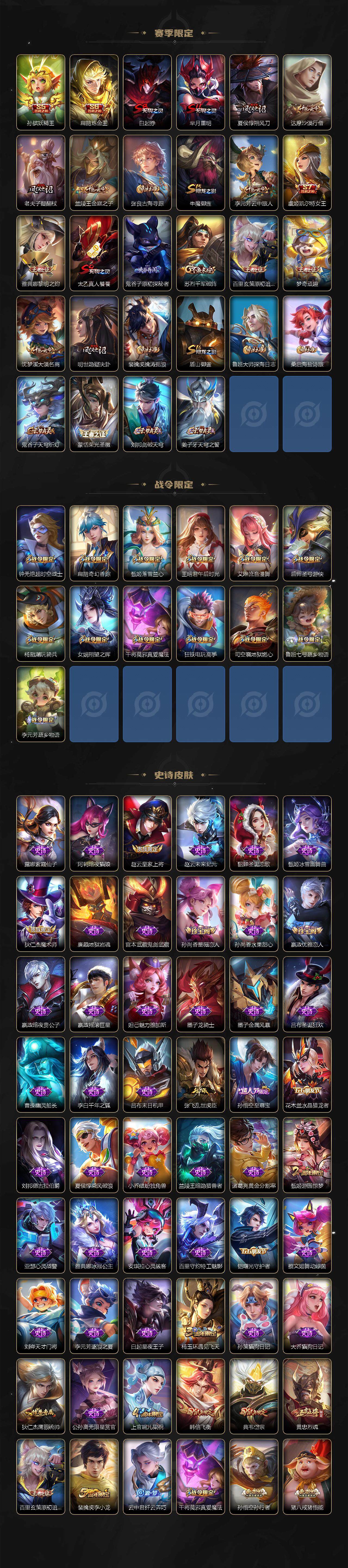 WZLE3415811王者荣耀账号详情图3 WZLE3415811王者荣耀账号详情图3