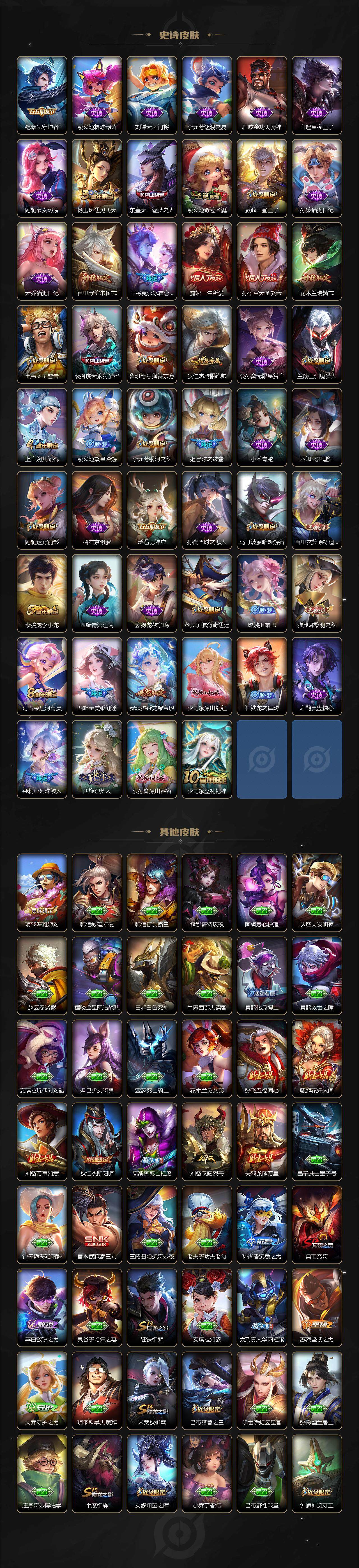 WZLE3415790王者荣耀账号详情图4 WZLE3415790王者荣耀账号详情图4