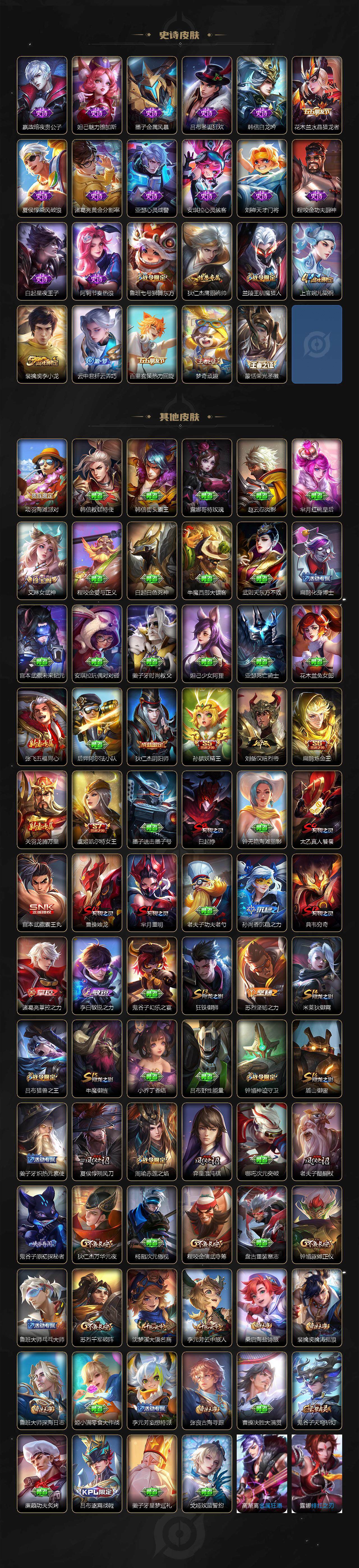 WZJZ3434329王者荣耀账号详情图3 WZJZ3434329王者荣耀账号详情图3