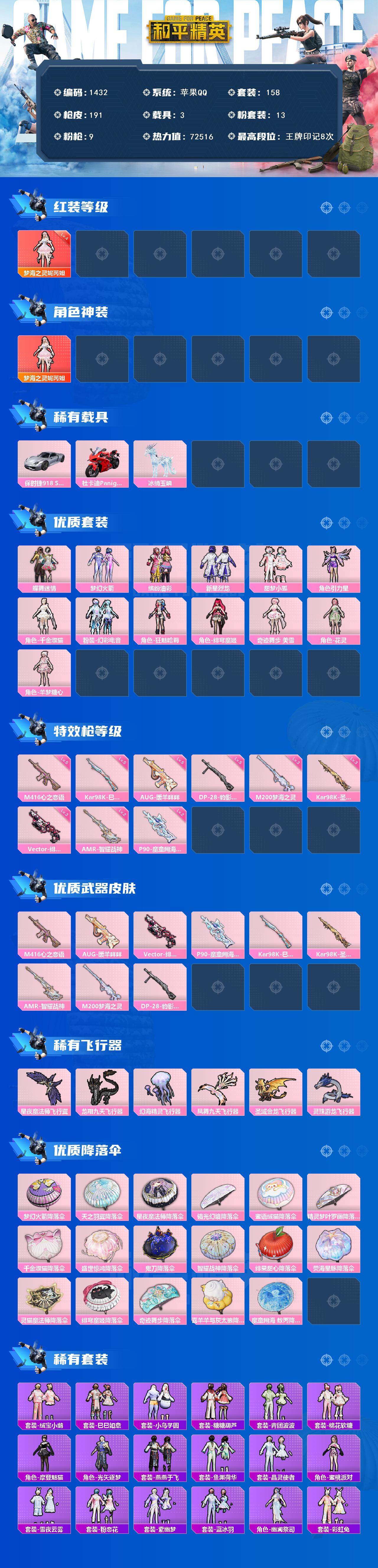 HPCMW3428425和平精英账号详情图2 HPCMW3428425和平精英账号详情图2