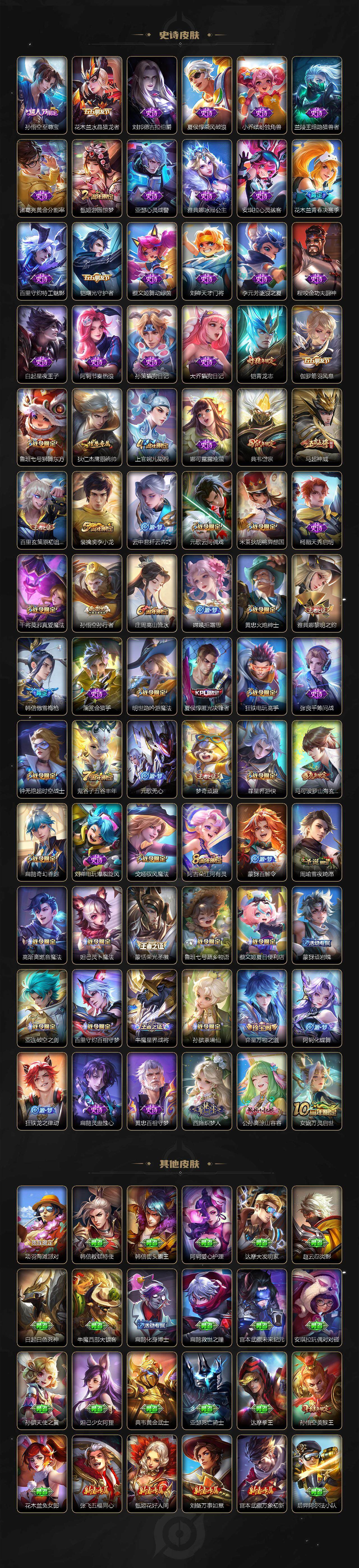 WZLE3431493王者荣耀账号详情图4 WZLE3431493王者荣耀账号详情图4