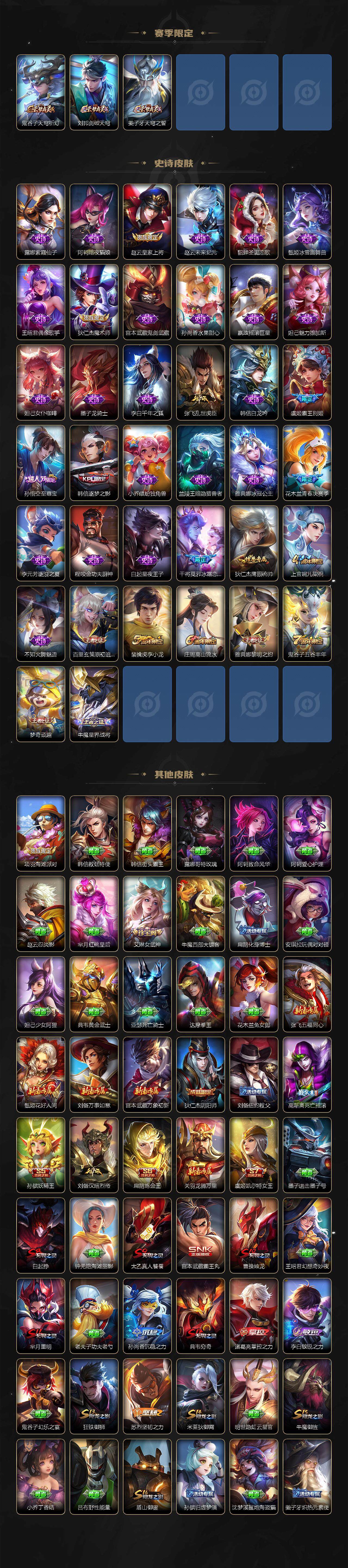 WZLE3431489王者荣耀账号详情图3