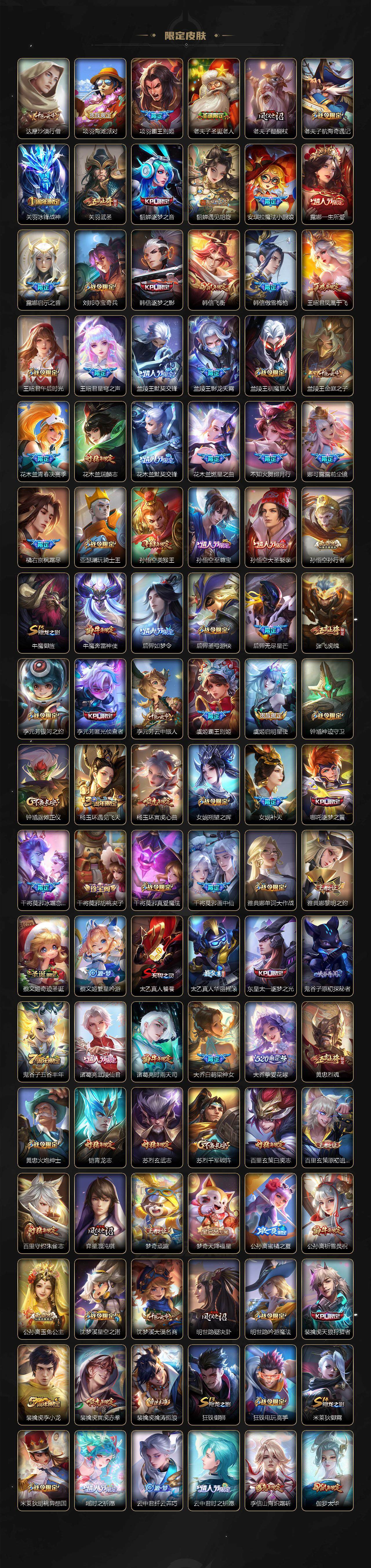 WZ0349898王者荣耀账号详情图4 WZ0349898王者荣耀账号详情图4