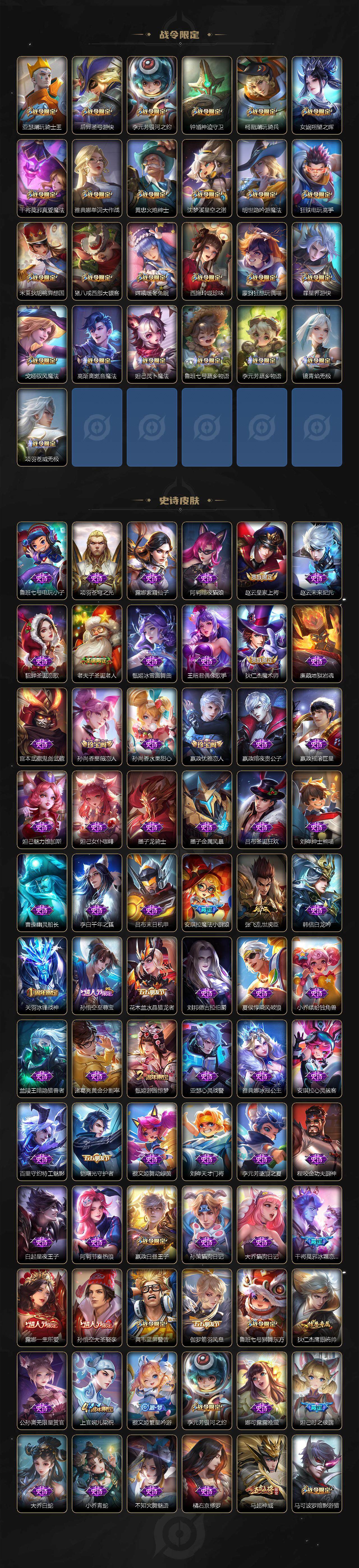 WZCMW3428002王者荣耀账号详情图5 WZCMW3428002王者荣耀账号详情图5