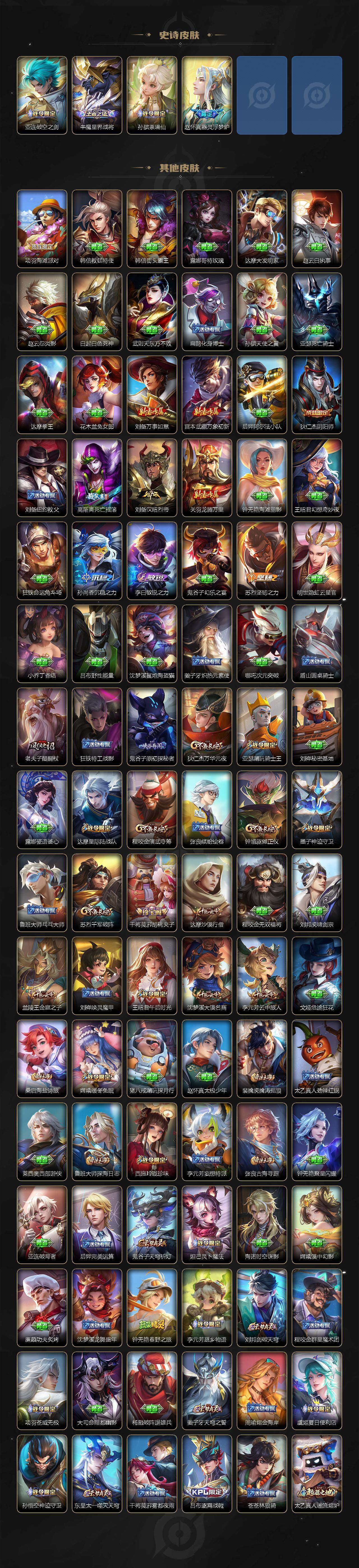 WZLX3431510王者荣耀账号详情图4 WZLX3431510王者荣耀账号详情图4